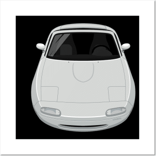 MX-5  Miata Roadster NA 1st gen 1990-1997 - White Posters and Art